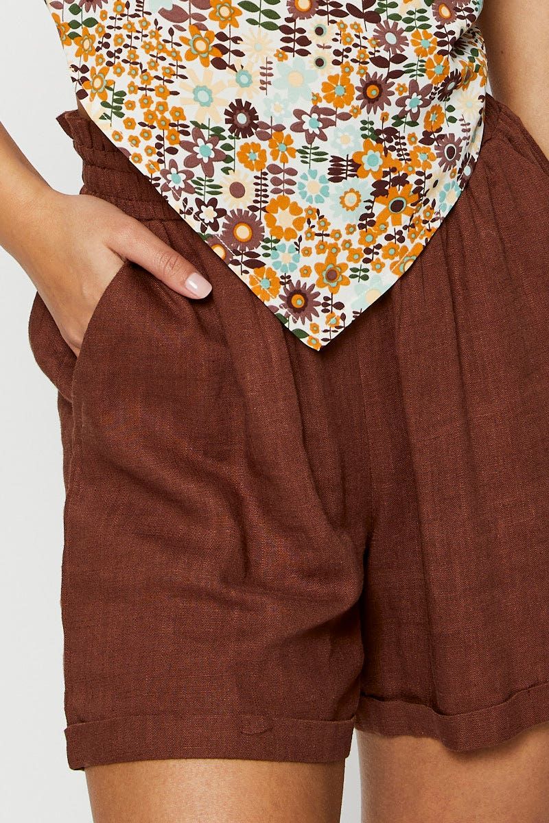 Print Scarf Singlet Sleeveless Crop Satin sold by Ally Fashion product image thumbnail 5