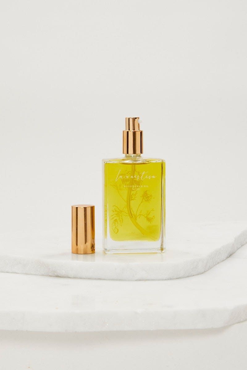 Yellow Lux Aestiva Wild Flower Body Oil 100Ml sold by Ally Fashion product image thumbnail 4