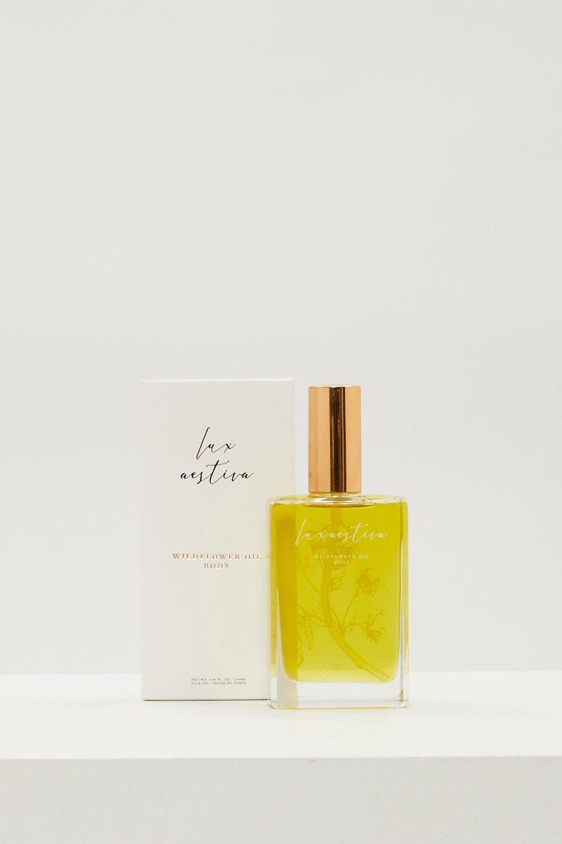 Yellow Lux Aestiva Wild Flower Body Oil 100Ml sold by Ally Fashion product image thumbnail 3