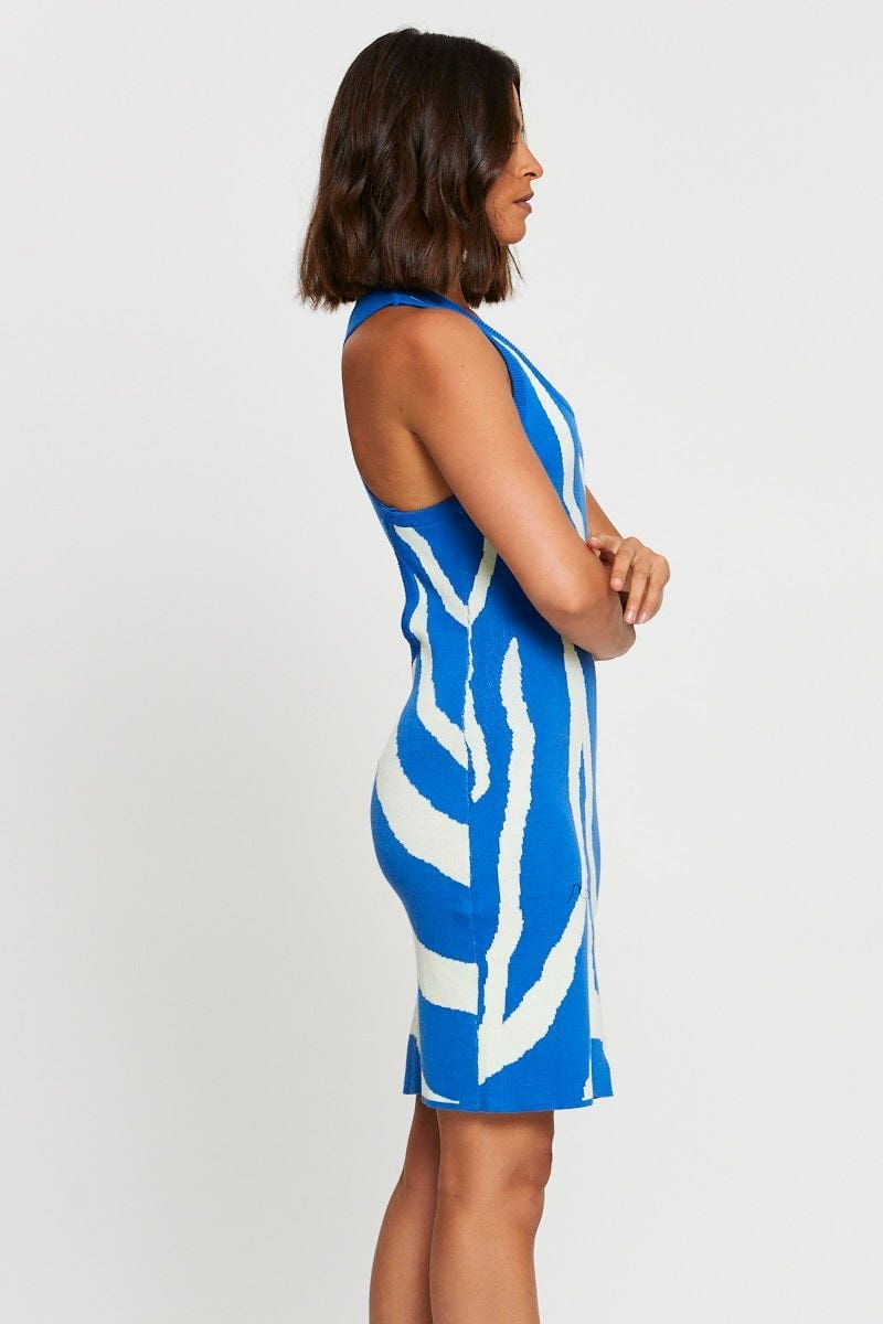 Print Bodycon Dress Mini sold by Ally Fashion product image thumbnail 4