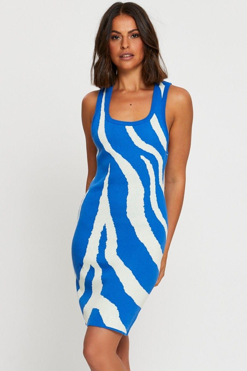 Print Bodycon Dress Mini sold by Ally Fashion product image thumbnail 3