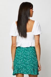 Print Wrap Skirt Mini sold by Ally Fashion