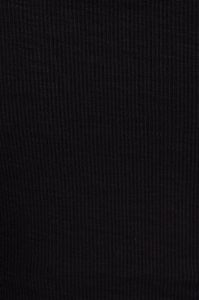 Black Crop Top Sleeveless Round Neck Cut Out Rib Jersey sold by Ally Fashion