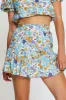 Print Flare Skirt Mini High Rise sold by Ally Fashion