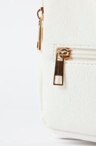 White Utility Crossbody Bag sold by Ally Fashion