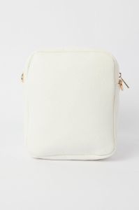White Utility Crossbody Bag sold by Ally Fashion