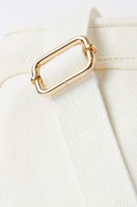 White Utility Crossbody Bag sold by Ally Fashion