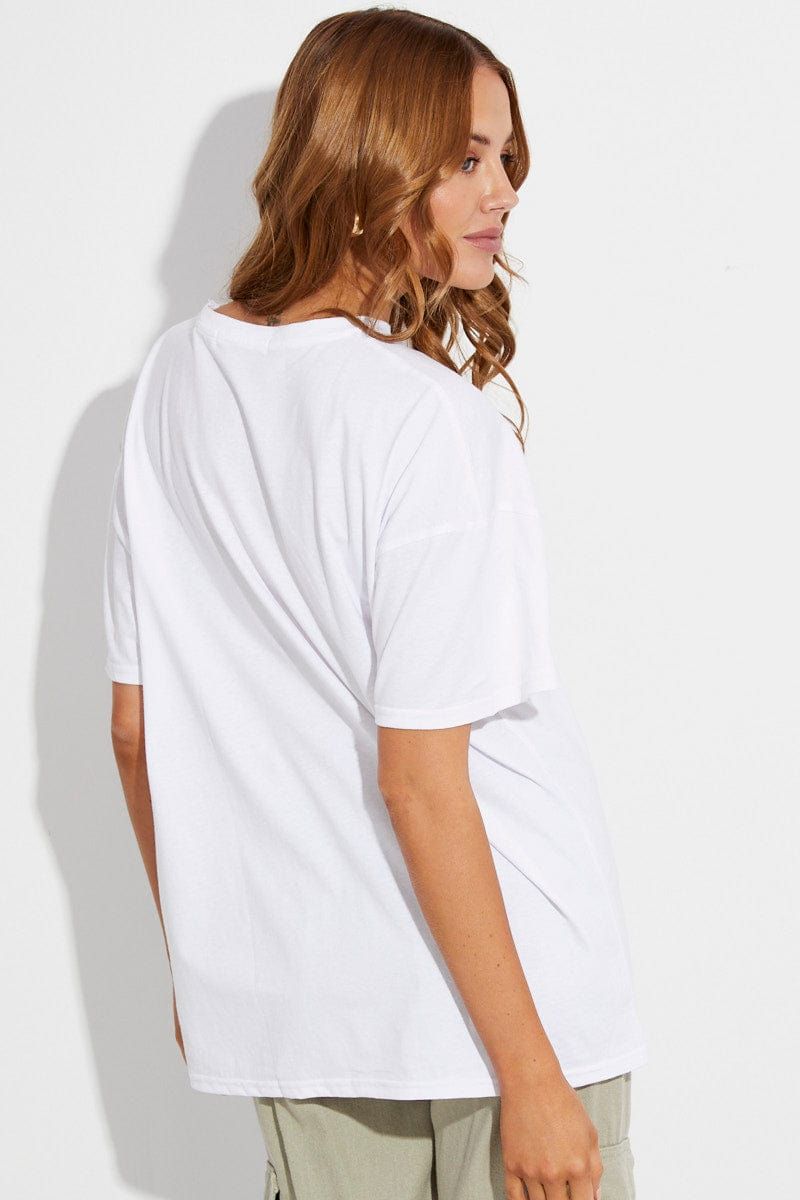 White Tee Vintage Surf Venice Beach Graphic sold by Ally Fashion product image thumbnail 5