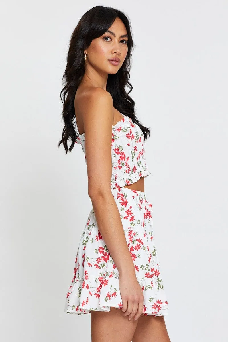 Print Skater Skirt sold by Ally Fashion product image thumbnail 4