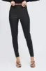 Black Skinny Jean High Rise Wet Look sold by Ally Fashion