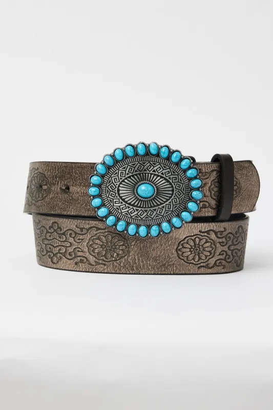 Blue Buckle Belt sold by Ally Fashion