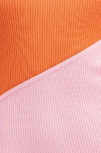 Orange Midi Dress Round Neck Knit sold by Ally Fashion
