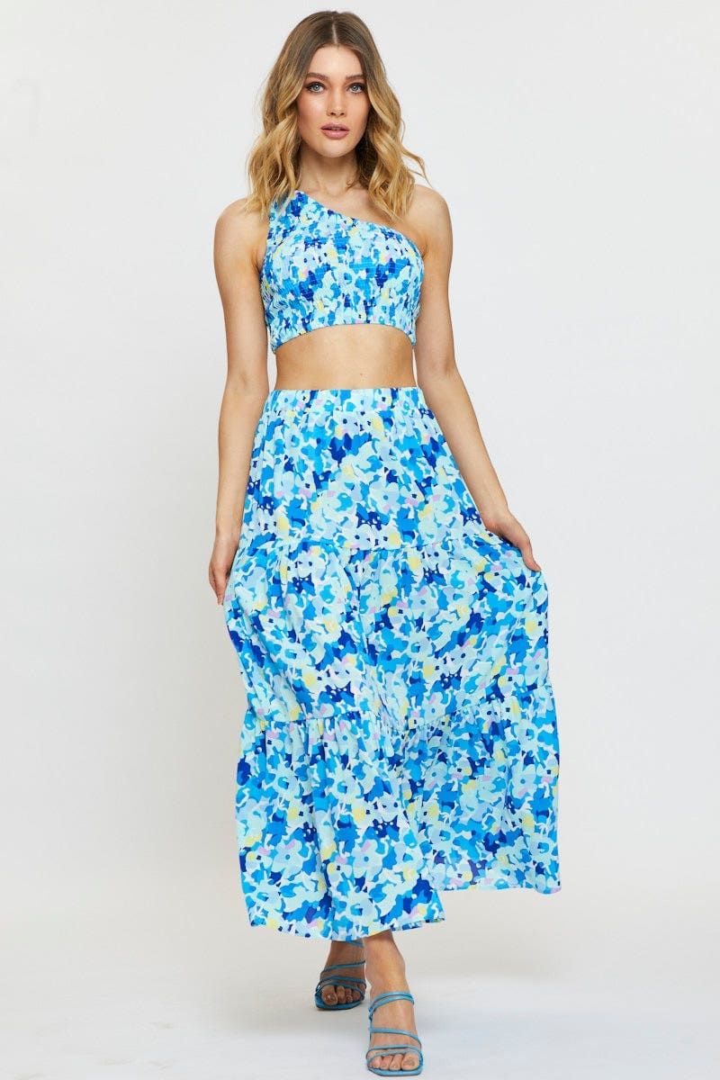 Print Singlet Top Crop sold by Ally Fashion product image thumbnail 2