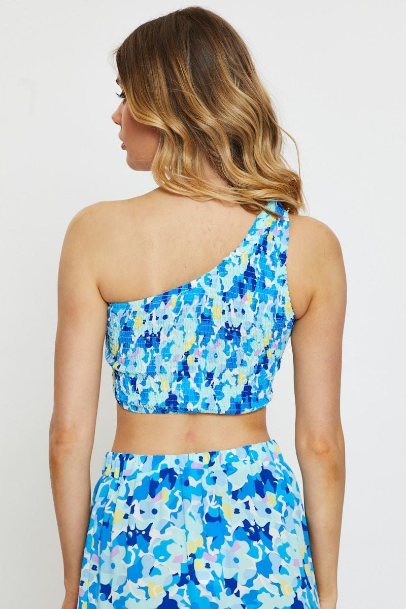 Print Singlet Top Crop sold by Ally Fashion product image thumbnail 5