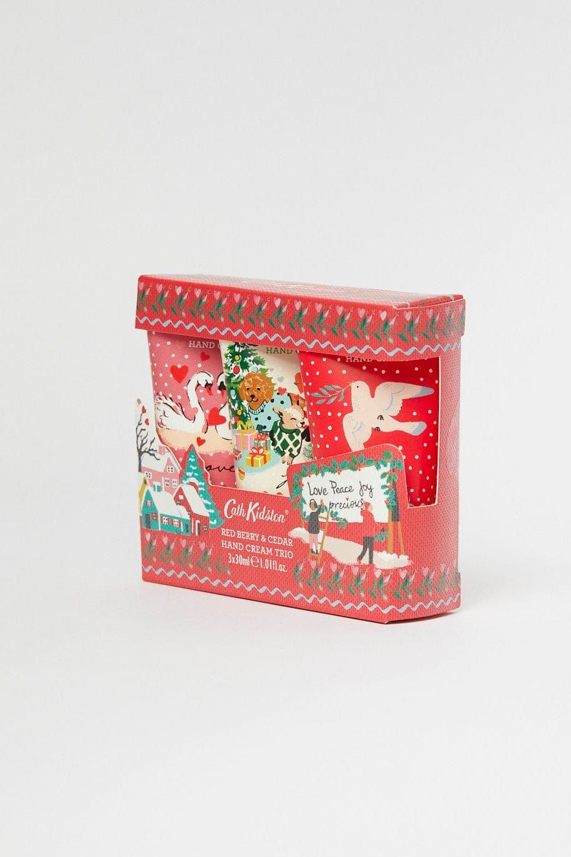 Multi Colour Cath Kidston Christmas Hand Cream Trio Gift Set sold by Ally Fashion product image thumbnail 2