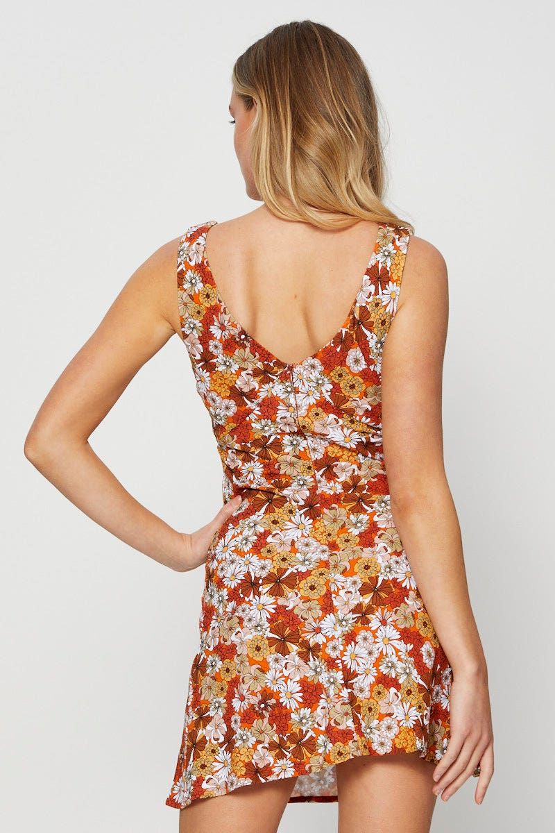 Print Mini Dress Sleeveless sold by Ally Fashion product image thumbnail 5
