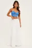 White Maxi Skirt Elastic Waist Tiered sold by Ally Fashion