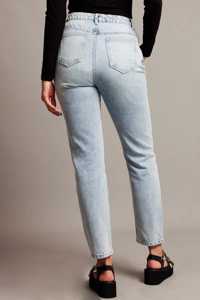 Denim Boyfriend Jean High Rise sold by Ally Fashion product image thumbnail 5