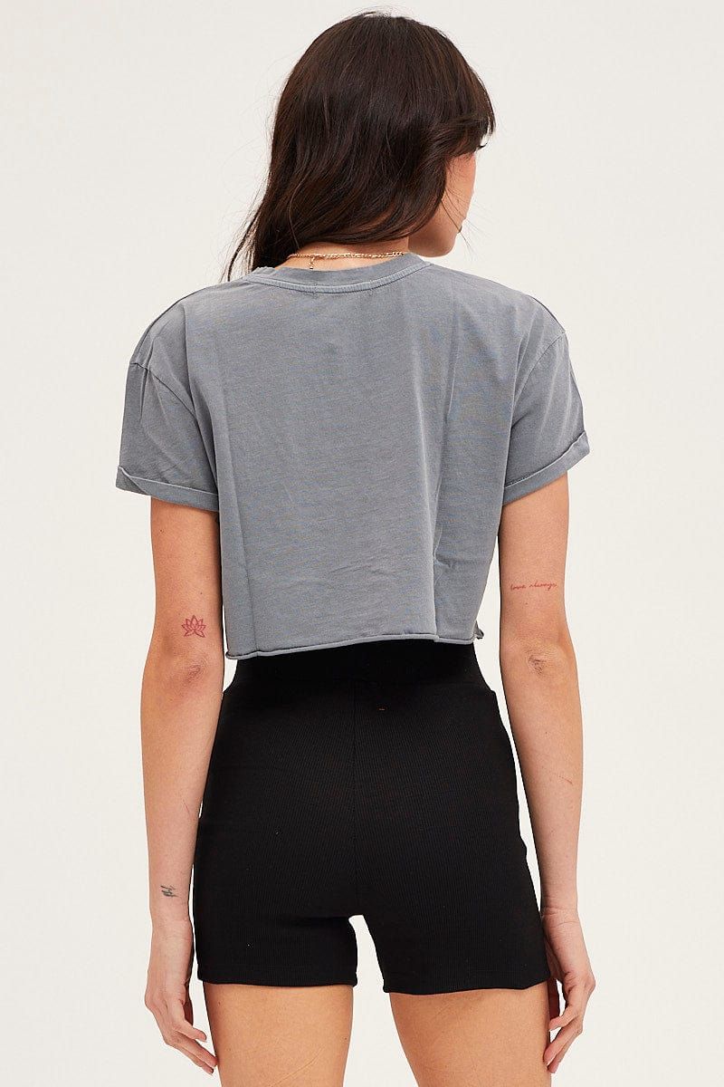 Black Biker Shorts High Rise sold by Ally Fashion product image thumbnail 5