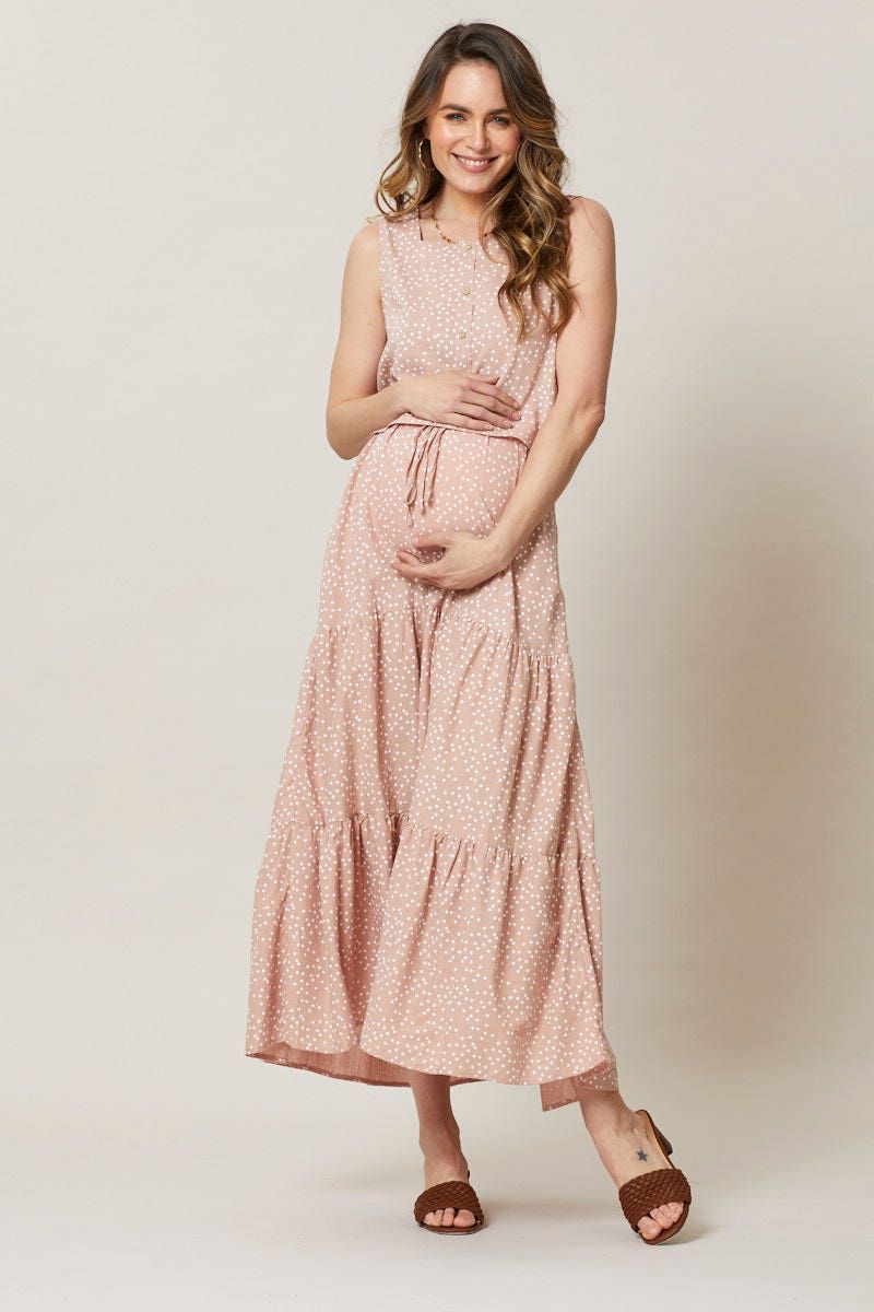 Polka Dot Crop Top Sleeveless Linen Blend sold by Ally Fashion product image thumbnail 2