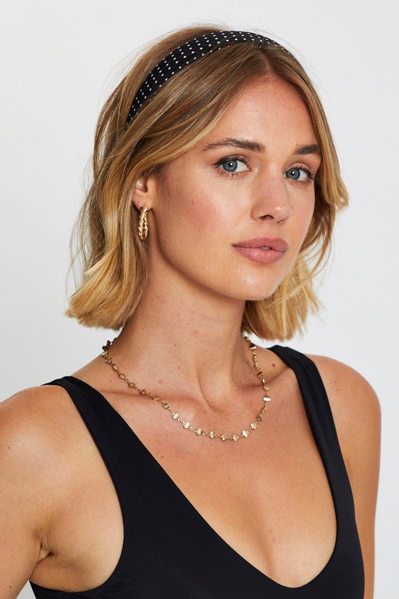 Black Head Band sold by Ally Fashion