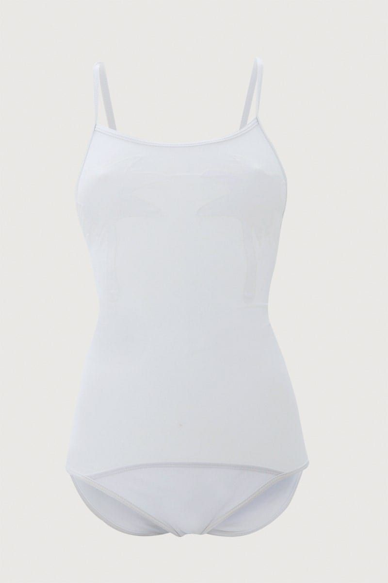 White One Piece Swimsuit sold by Ally Fashion