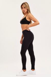 Black Leggings High Rise sold by Ally Fashion
