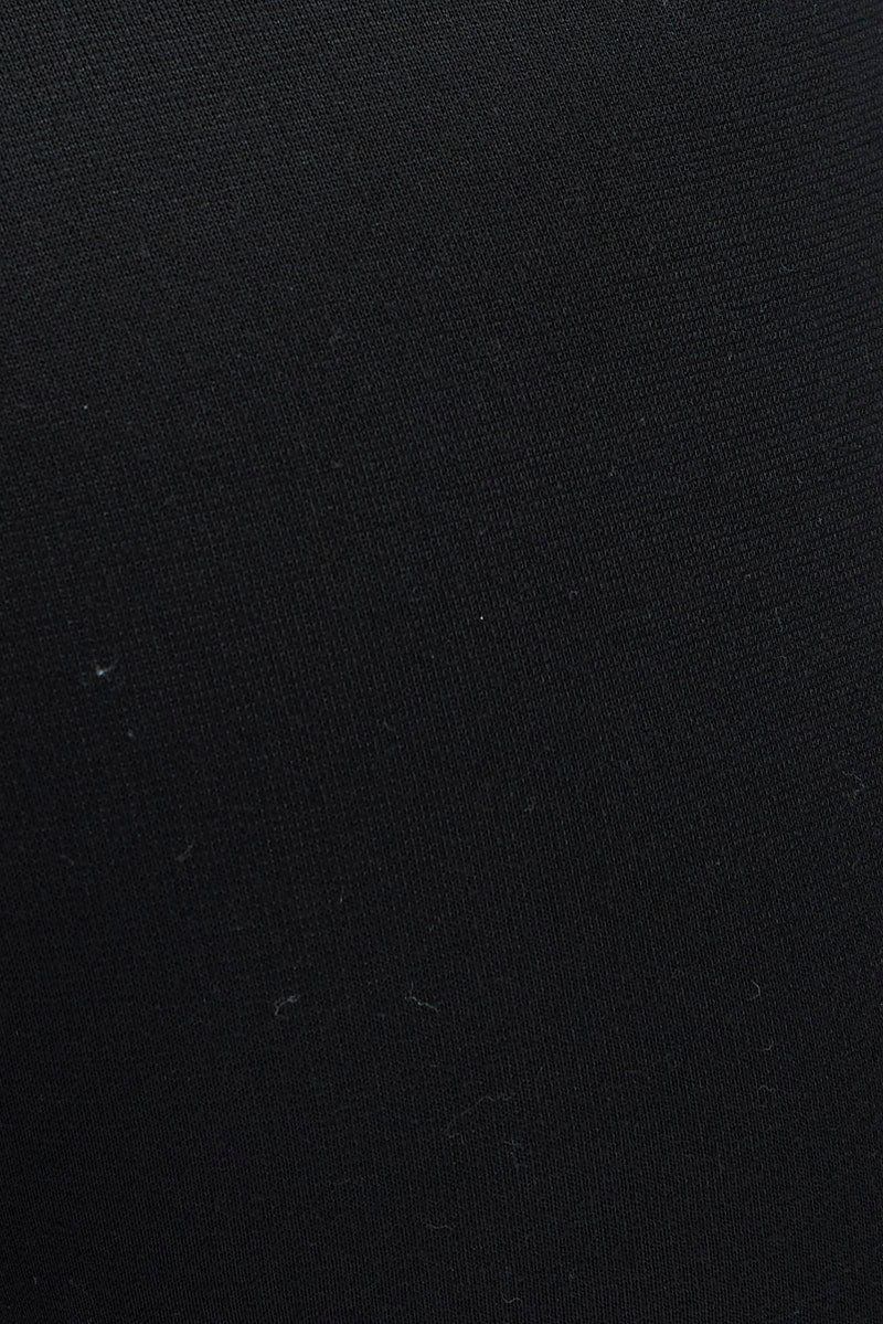 Black Flare Leg Pants High Rise Ponte sold by Ally Fashion product image thumbnail 6