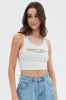 Grey Rib Tank Scoop Neck Sleeveless sold by Ally Fashion