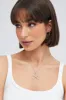 Silver Flower Pendent Necklace sold by Ally Fashion