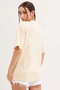 White T Shirt Short Sleeve Crew Neck Phoenix Cotton sold by Ally Fashion