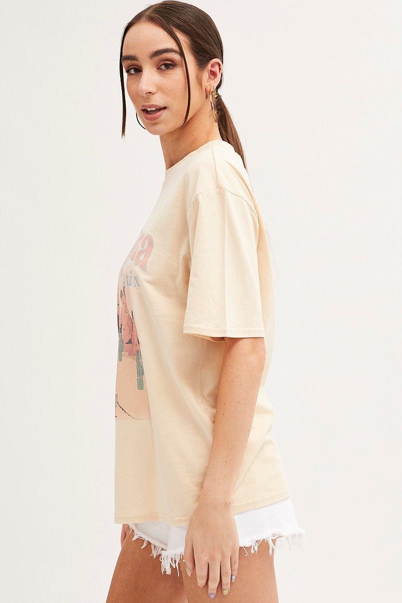 White T Shirt Short Sleeve Crew Neck Phoenix Cotton sold by Ally Fashion product image thumbnail 4