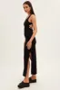 Black Maxi Dress Sleeveless Bodycon Rib sold by Ally Fashion