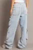 Denim Cargo Jean Mid Rise sold by Ally Fashion