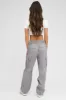 Grey Cargo Pants Mid Rise sold by Ally Fashion