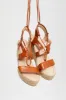 Camel Strappy Wedges sold by Ally Fashion
