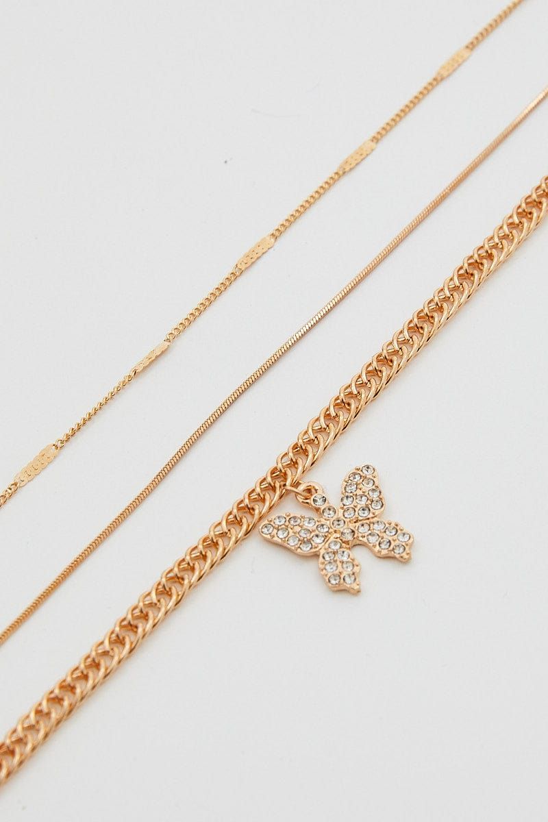 Gold Necklace sold by Ally Fashion product image thumbnail 2