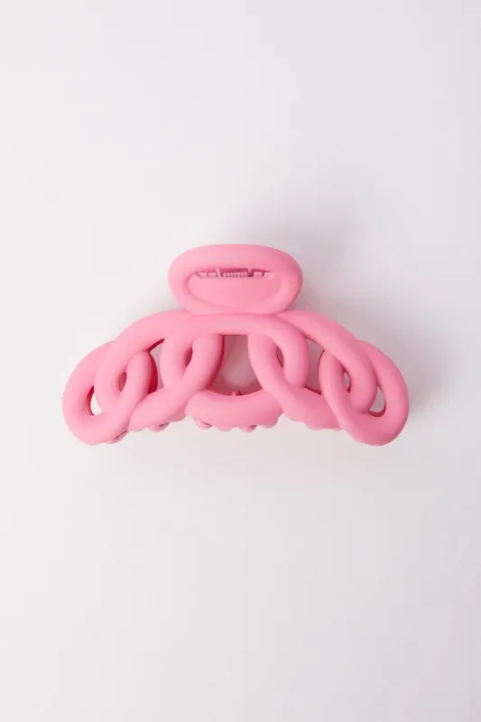 Pink Hair Claw Clip sold by Ally Fashion