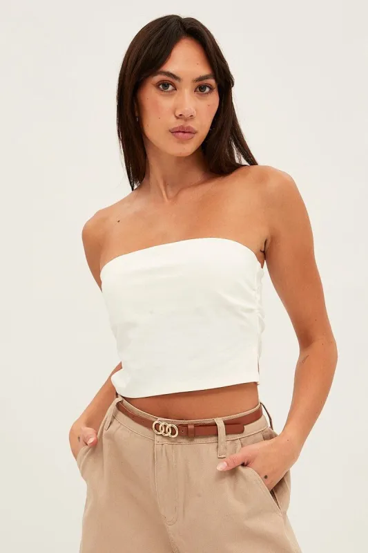 Beige Round Buckle Belt sold by Ally Fashion