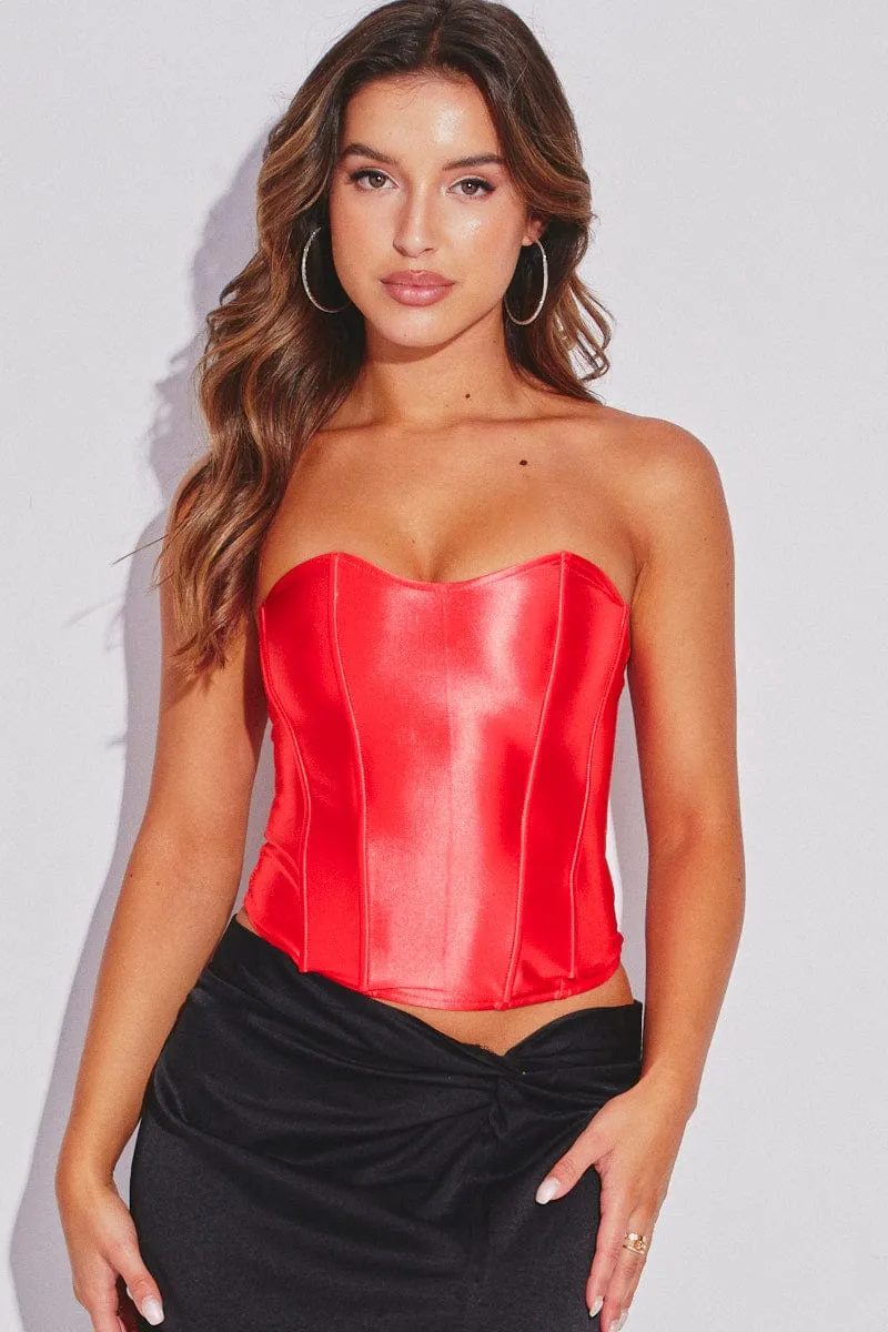 Pink Corset Top sold by Ally Fashion product image thumbnail 3