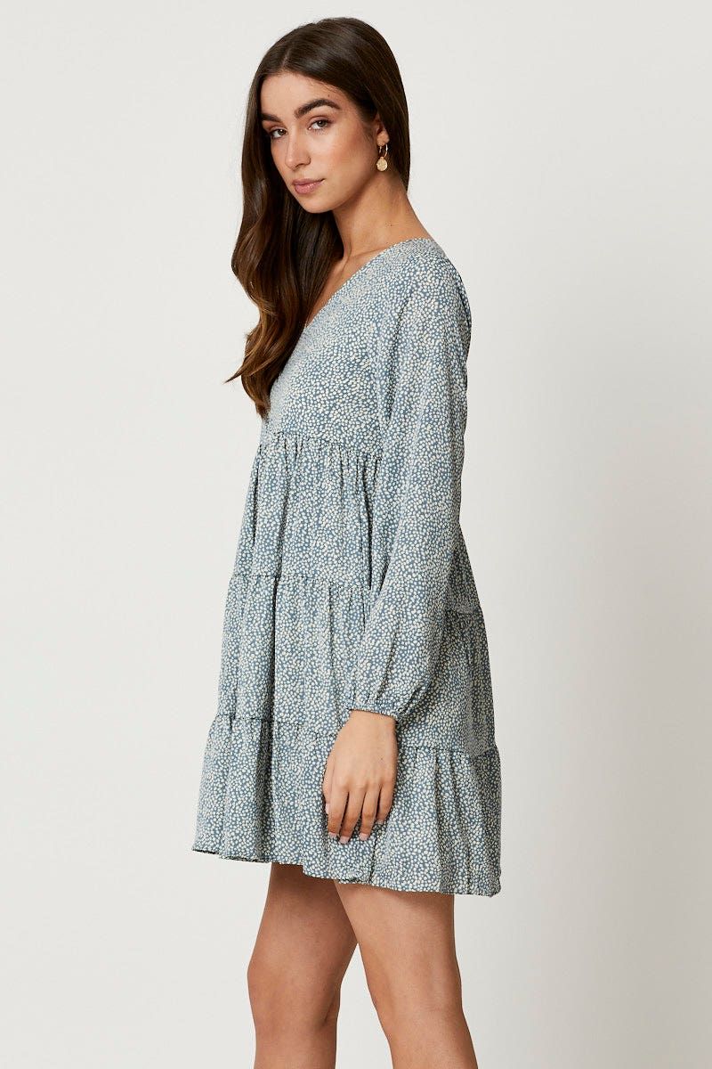 Print Skater Dress sold by Ally Fashion product image thumbnail 3