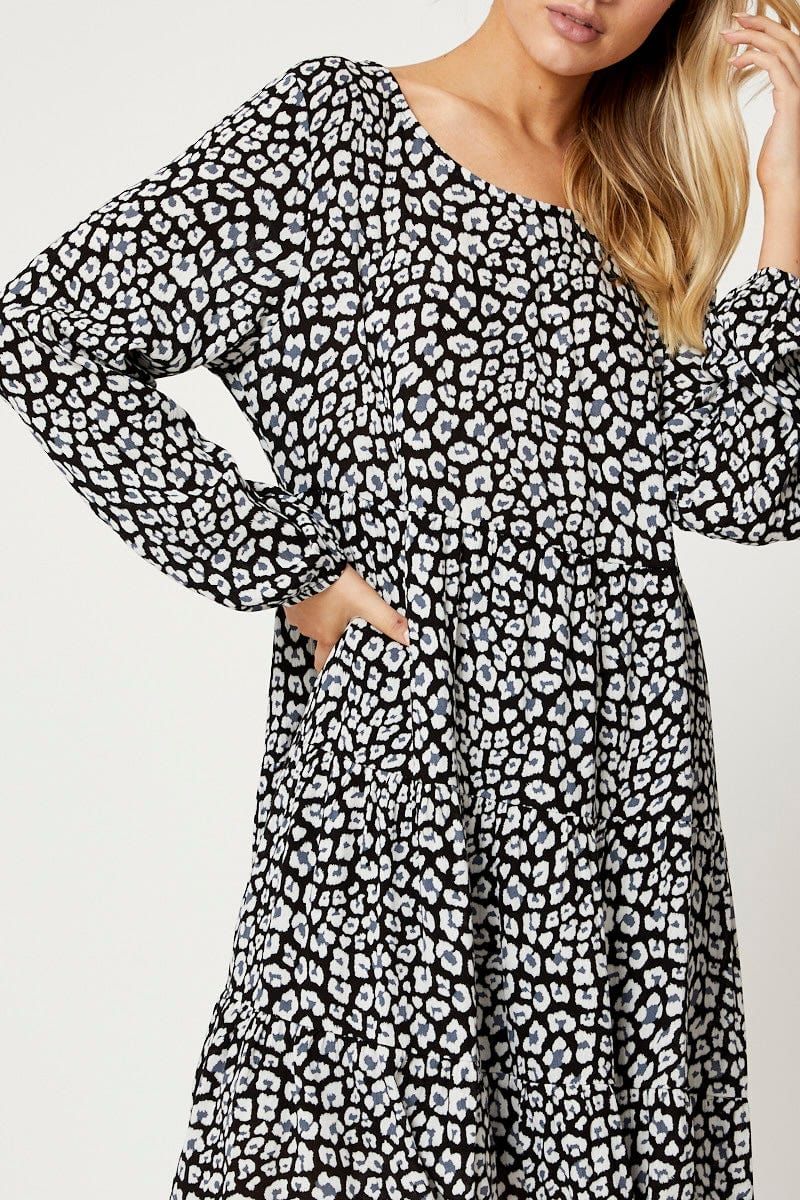 Print Skater Dress sold by Ally Fashion product image thumbnail 5
