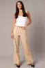 White Tank Top Sleeveless Scoop Neck Seamless Lined sold by Ally Fashion