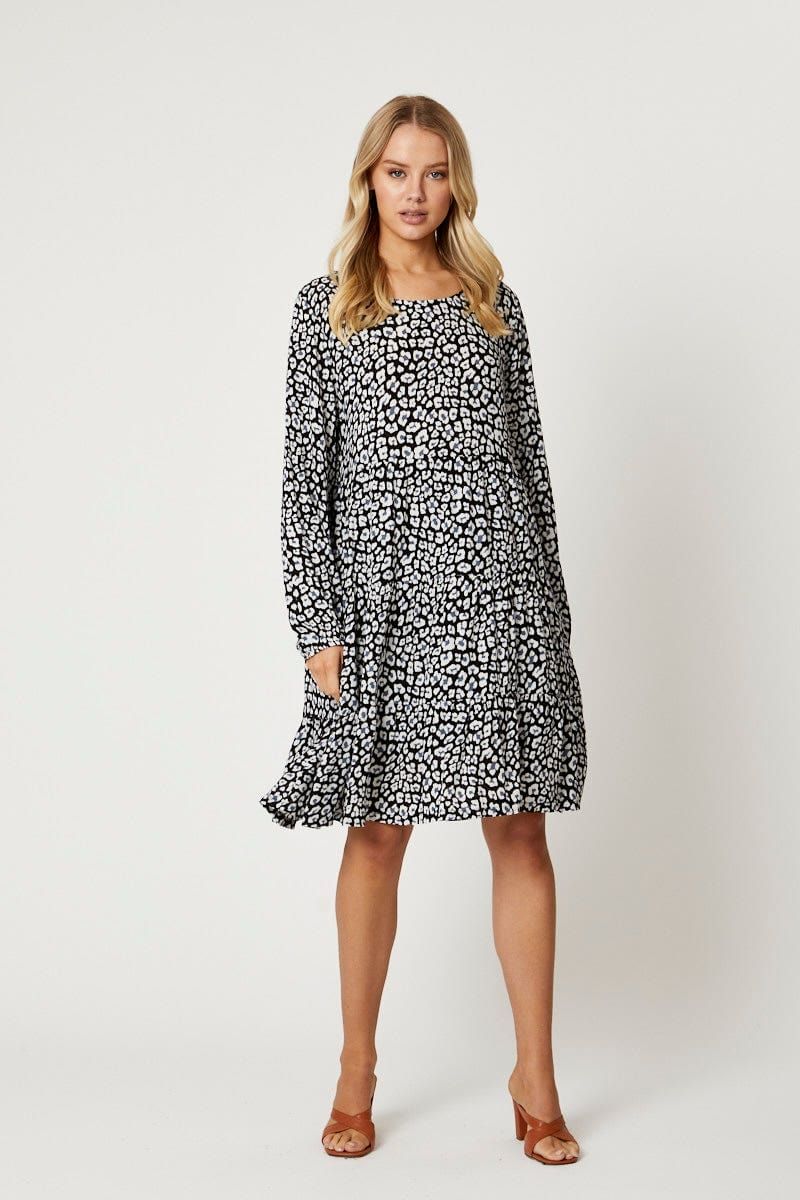 Print Skater Dress sold by Ally Fashion product image thumbnail 2