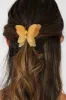 Yellow Butterfly Claw Clip sold by Ally Fashion