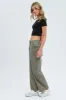 Grey Cargo Pants Low Rise sold by Ally Fashion