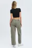 Grey Cargo Pants Low Rise sold by Ally Fashion