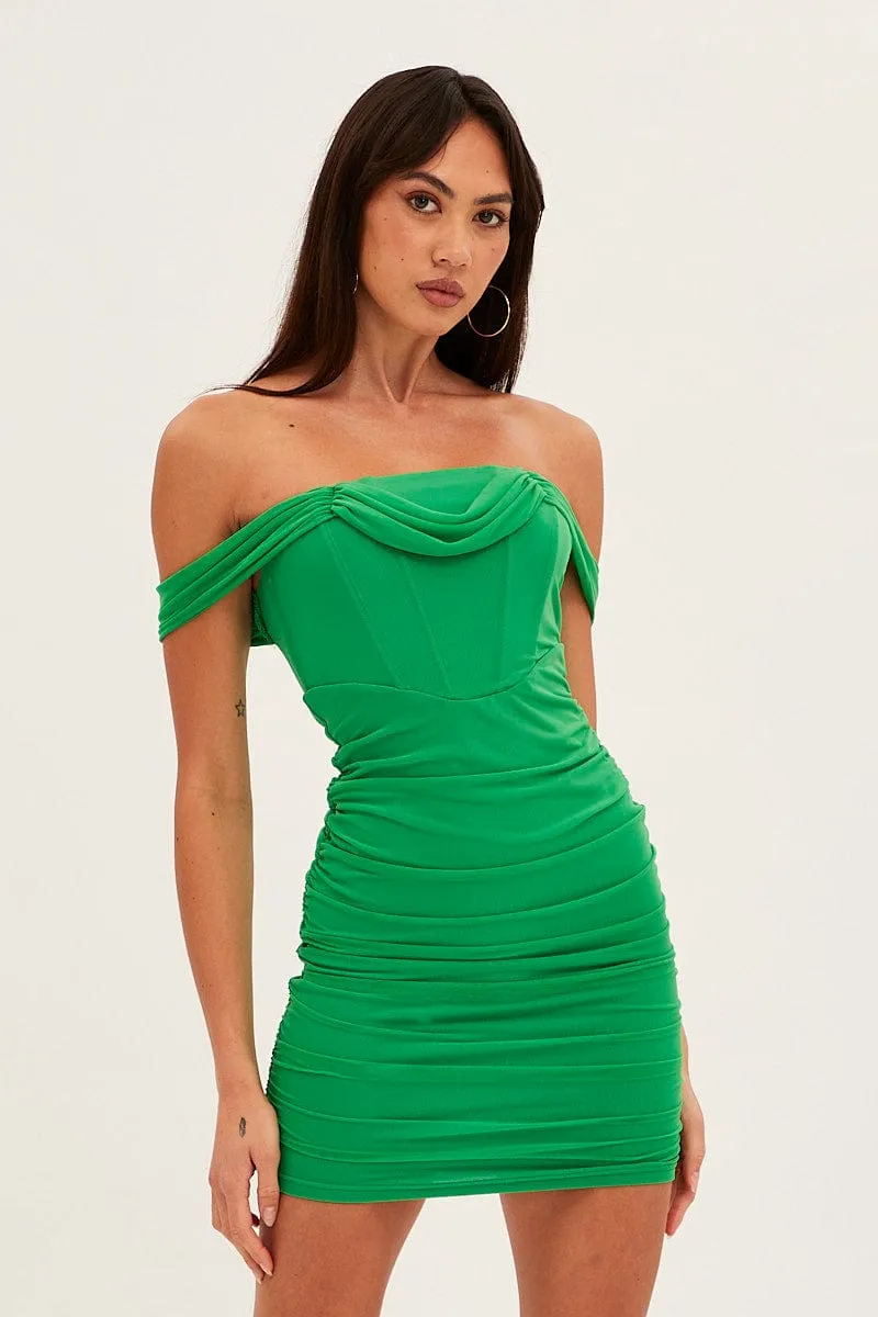 Green Bodycon Party Dress sold by Ally Fashion product image thumbnail 3
