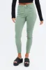 Green Skinny Denim Jeans Mid rise sold by Ally Fashion