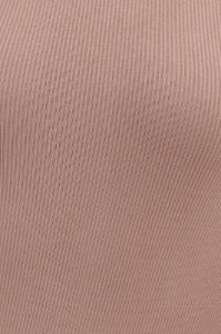 Brown Bodysuit Short sleeve Crew neck Seamless sold by Ally Fashion